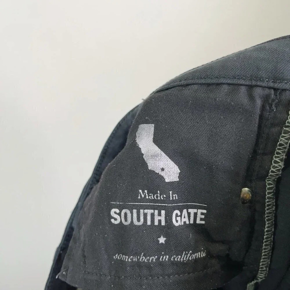 AG Adriano Goldschmied The Stevie Cuff Ankle Straight Petite Dark Wash Jeans - Picture 8 of 13